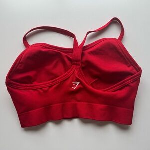Gymshark Sweat Seamless Sports Bra - Salsa Red